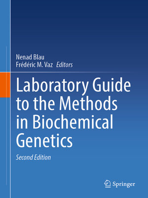 cover image of Laboratory Guide to the Methods in Biochemical Genetics